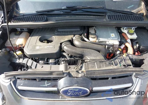 2016 Ford C-Max Hybrid Sel from USA, damaged, VIN 1FADP5BU7GL117485